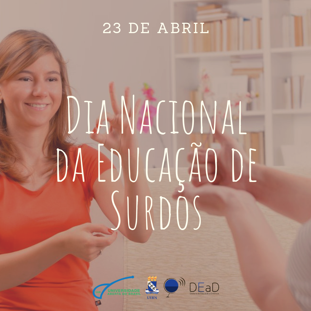 23 de Abril - Dia Nacional de Educação de Surdos - Home