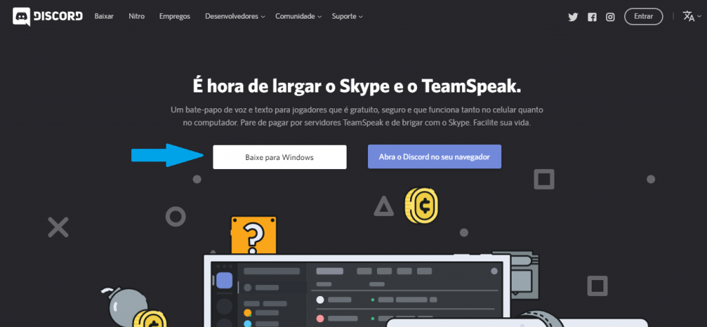 Eu vou Fazer seu server pro Discord