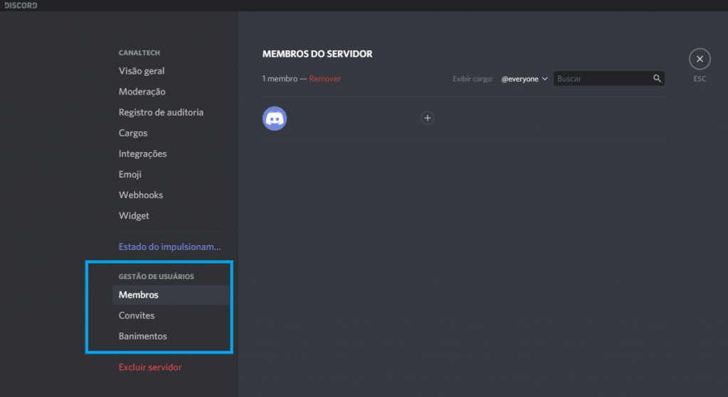 MUDANÇAS no DISCORD! FIM dos Servidores de WEBNAMORO e Aba MEMBROS de  MODERAÇÃO!! 