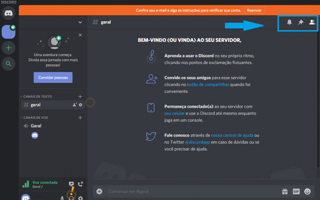 O Início do Nosso Discord! Grupo de Estudo do Canal Estudando - Grupo  Estudando #001 