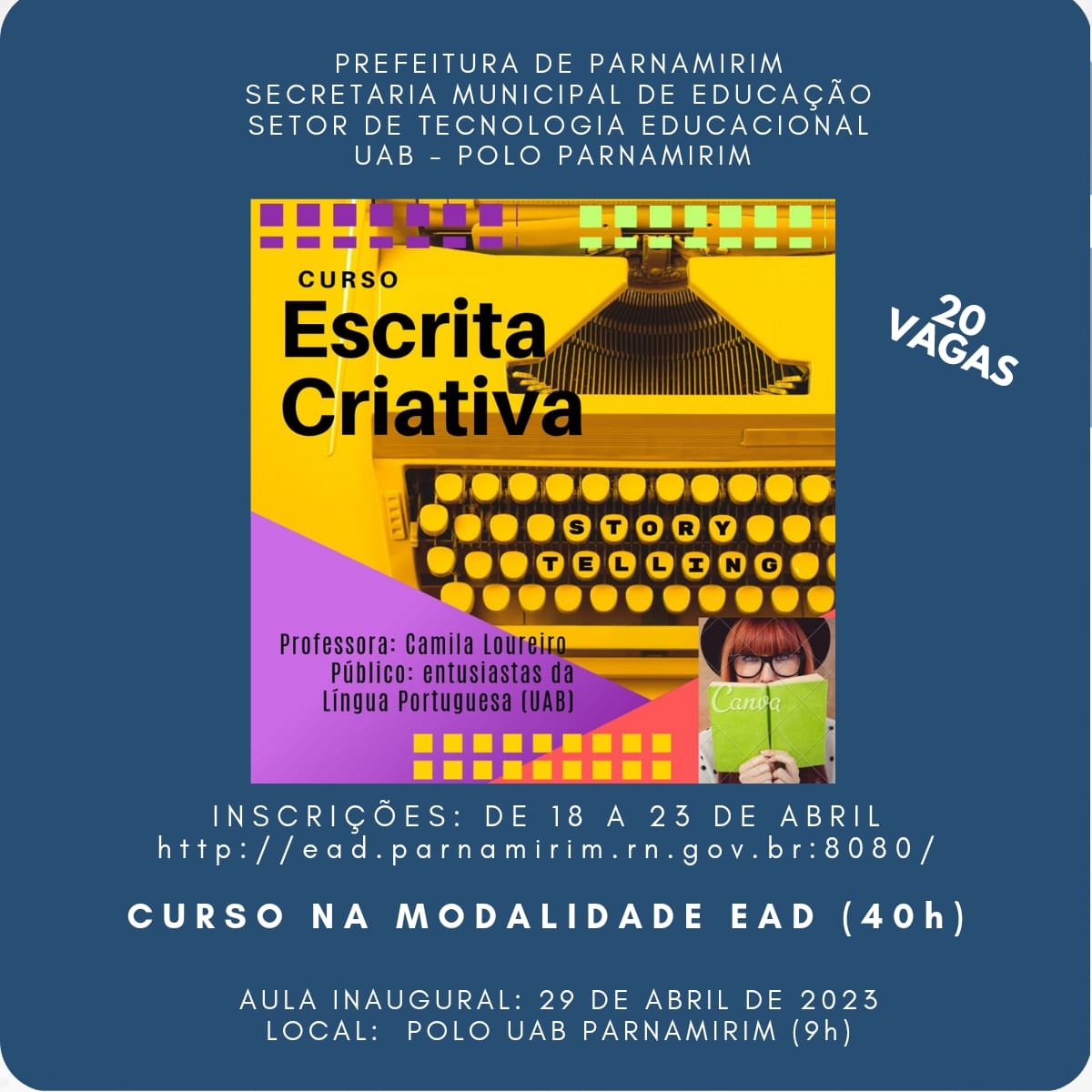 Curso escrita criativa