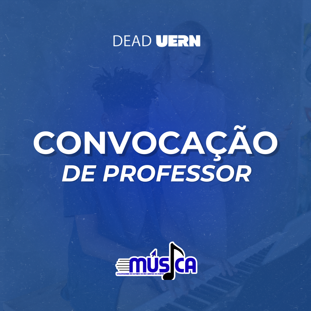 CONVOCAÇÃO PROF DE MÚSICA